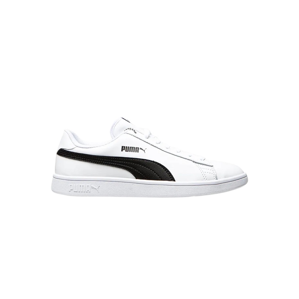 Puma White and‎ Black Classic Sneakers